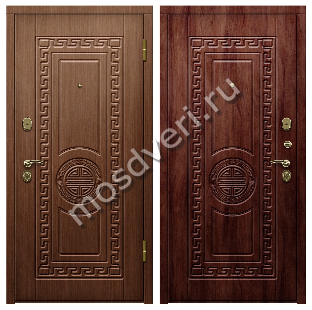 Одностворчатая входная дверь утепленная с покрытием винорит в дом - купить от производителя Мосдвери Одностворчатая входная дверь утепленная с покрытием винорит в дом